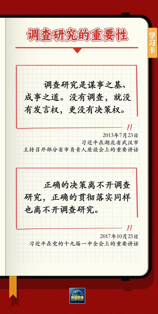 學(xué)習(xí)卡丨如何深入調(diào)查研究？跟總書記學(xué)習(xí)“五字訣”